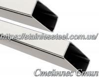 Труба нержавеющая профильная 100Х50Х1,5 AISI 304 (зеркальная)