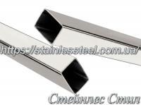 Труба нержавеющая профильная 20Х15Х1,5 AISI 201 (600 grit)