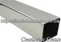 Труба нержавеющая профильная 80Х80Х1,5 AISI 304 (зеркальная)