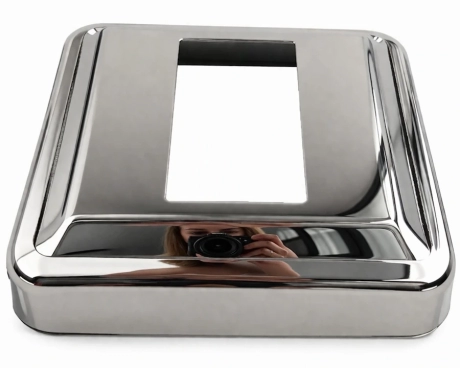 Cover stainless steel square 40Х20 mm AISI 304