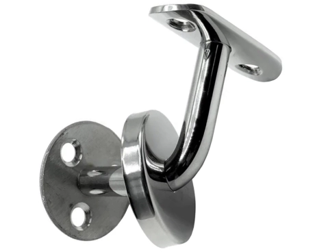 Тримач нержавіючий для круглого поручня 38, 40, 42.4, 45, 48.3, 50.8 мм AISI 304