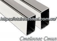 Труба нержавеющая профильная 100Х50Х2 AISI 201 (600 grit)