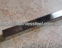 Труба нержавеющая профильная 40Х40Х1,0 AISI 201