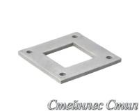 Фланец нержавеющий для трубы профильной 50Х50 мм AISI 304