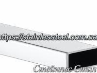 Stainless pipe profile 120Х60Х2,0 AISI 201 (600 grit)