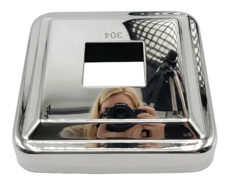 Cover stainless steel square 40Х40 mm AISI 304