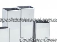 Stainless pipe profile 120Х80Х2 AISI 304 (mirror)