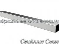 Stainless pipe profile 40Х40Х1,5 AISI 304 (mirror)