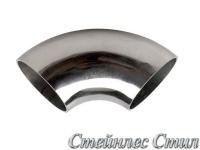 Elbow 88,9Х1,5 AISI 304 (polished, angle 90°)