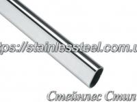 Pipe stainless steel oval 30X15X1,2 (600 grit)