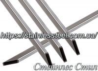 Труба нержавеющая профильная 80Х20Х2 AISI 201 (600 grit)