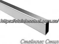Stainless pipe profile 20Х10Х1,5 AISI 201 (600 grit)