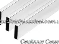 Stainless pipe profile 50Х10Х1,5 AISI 201 (600 grit)