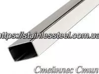 Stainless pipe profile 60Х30Х1,5 AISI 201 (600 grit)