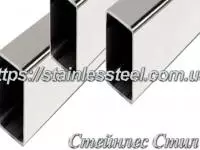 Stainless pipe profile 60Х30Х1,5 AISI 304 (mirror)