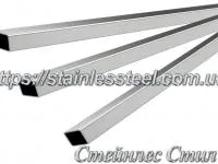 Stainless pipe profile 60Х30Х2 AISI 201 (600 grit)