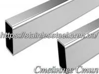 Stainless pipe profile 60Х30Х2 AISI 304 (mirror)