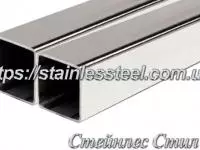Stainless pipe profile 60Х60Х2 AISI 304 (mirror)