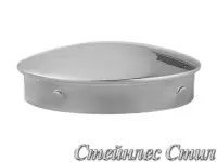 Stainless steel inner cap for pipe 38Х1.5 mm AISI 201