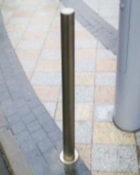 STAINLESS PIPE FOR PARKING PARKS